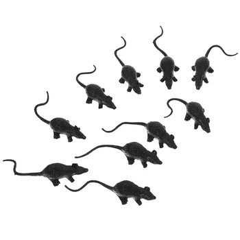 10 шт. реалистичных мышей, похожих на крыс, Мыши, крысы, игрушки для розыгрышей, украшения вечеринки