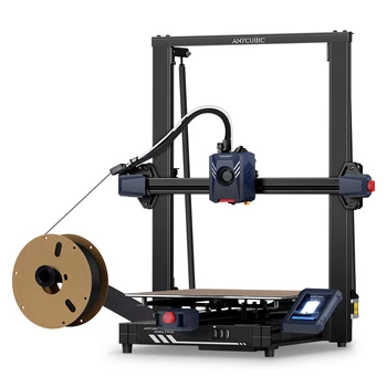 3D-принтер Anycubic Kobra 2 Plus С Максимальной Скоростью 500 мм/с, Платформа Автоматической Выравнивающей Печати с Бесшумной Материнской Платой, Конструкция 