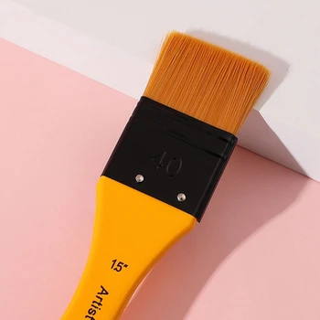 6 комплектов Акриловых Кистей Для Рисования Kit Artist Paintbrushes for Nail Art Rock Canvas Kids Adults Drawing Arts Crafts Supplies Y3NC