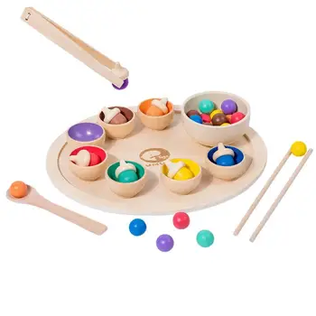 Детская игрушка для подбора цвета, детские шарики для подбора цвета, обучающая игрушка для распознавания цвета на улице, в школе и дома