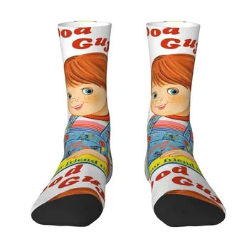 Детские носки Kawaii Good Guys Chucky для мужчин и женщин, теплые спортивные носки с 3D-принтом