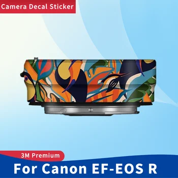 Для Canon EF-EOS R Переходное Кольцо с защитой От Царапин Наклейка На Объектив Камеры Защитная Пленка Для Защиты тела