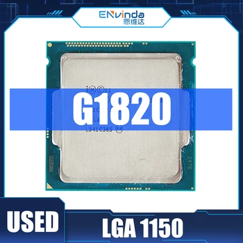 Используется Оригинальный Intel Celeron G1820 2,7 ГГц 2 М Кэш-памяти Dual-Core CPU Процессор SR1CN LGA1150 С Поддержкой лотка Материнской платы H81