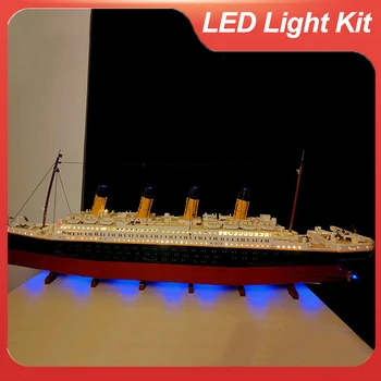 Набор светодиодных ламп для 10294 совместимых 99023 Titanic (только светодиодная лампа, не включает модель Bricks)