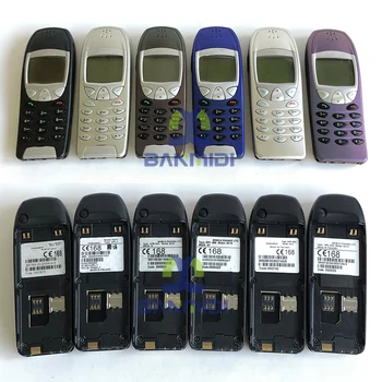 Оригинальный 6210 подержанный мобильный телефон GSM 900/1800 мобильный телефон разблокирован, сделано в Финляндии в 2000 году. Не работает в Северной Америке