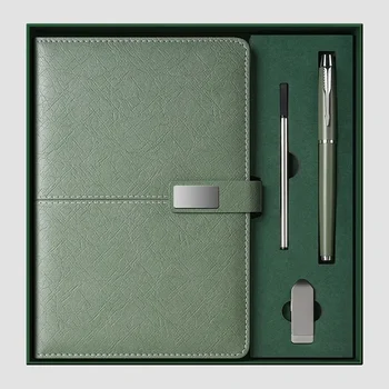 Подарочная коробка для бизнес-ноутбука формата А5, высококачественный офисный ноутбук, подарок для ежегодной встречи дочернего предприятия.