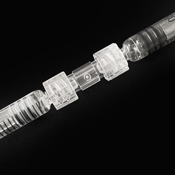 Полипропиленовый пластик, прочная нить Luhr, независимая упаковка, асептическая обработка, безопасный и гигиеничный соединитель для инъекционного шприца 100