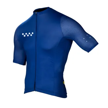Профессиональная Мужская Велосипедная майка синего цвета С коротким рукавом, Велосипедная Одежда Race fit, высококачественная Летняя Велосипедная рубашка Maillot Ciclismo hombre
