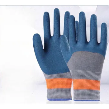 Рабочие перчатки Зимние Перчатки для Рыбалки Прочные Высококачественные Рабочие Перчатки для Зимы Полностью Резиновые Водонепроницаемые Защитные