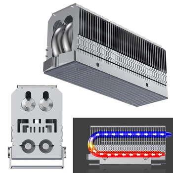 Радиатор твердотельного накопителя M.2 2280 SSD Радиатор твердотельного накопителя с тепловой трубкой мощностью 2 л.с. Сварка оплавлением твердотельного накопителя SSD с термосиликоновой прокладкой