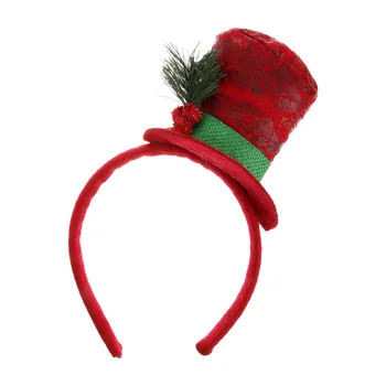 Рождественские аксессуары для волос, повязка на голову, оленьи рога, лента для волос, шляпа, пропустите подарок