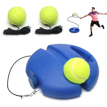 Сверхмощное основание для теннисных тренажеров с эластичной веревкой Для самостоятельной тренировки с мячом, устройство для спарринга партнера-тренера по теннису с отскоком