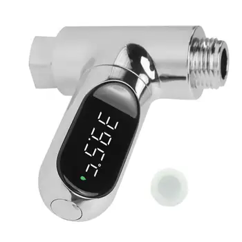Удобный в использовании термометр для душа Энергосберегающий монитор температуры воды Принадлежности для ванной комнаты Электронный термометр Инновационный