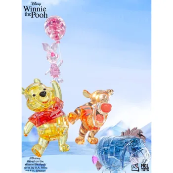 Украшения из коллекции Disney Pooh Bear Crystal, Анимационная периферия Tigger Piglet, Модные подарки на День рождения, Куклы, детские игрушки