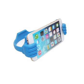Универсальный регулируемый пластиковый держатель для мобильного телефона, моделирующий большие пальцы, индивидуальный дизайн для планшета ipad, кронштейн для подставки для телефона, настольный держатель