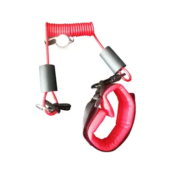 Шнур предохранительного выключателя длиной 1,6 м для шлюпочного ключа с зажимом