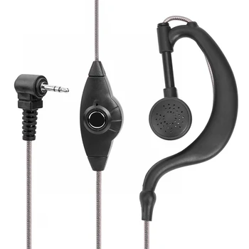 1-Контактный Зажим G-Образной Формы для наушников PPT Earpiece Earhook Наушники с Микрофоном для Motorola T5320/T542