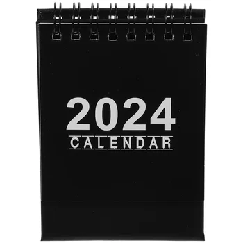 2024 Настольный Перекидной Календарь Мини Настольный Календарь Перекидной Учебный Год Ежемесячные Календари Планирование Организация Ежедневно