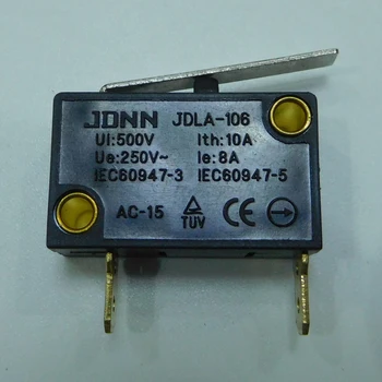 2шт JDLA-106 250V 10/8A Малогабаритный Концевой Выключатель Типа Single Dual Units Микроэлектрические Переключатели Управления для Механического Оборудования