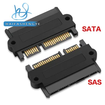 5 Гбит/с SFF 8482 адаптер SAS-SATA с углом наклона 180 градусов, конвертер с прямой головкой, портативный, прочный, высокое качество для ПК