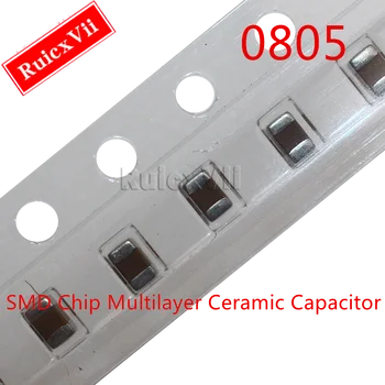 50ШТ 0805 100NF 104 К 50 В 100 В 250 В 10% X7R 2012 SMD-чип многослойный керамический конденсатор