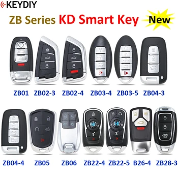 KEYDIY Универсальный ZB01 ZB02-3 ZB02-4 ZB03-4 ZB03-5 ZB04 ZB05 ZB06 ZB10-3 ZB10-5 ZB22 ZB26 ZB28-3 KD Смарт-ключ для KD-X2