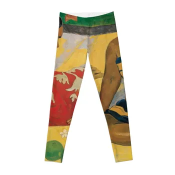 Paul Gauguin - Parau Api. Какие новости Леггинсы Спортивные брюки для женщин push up Женские Леггинсы