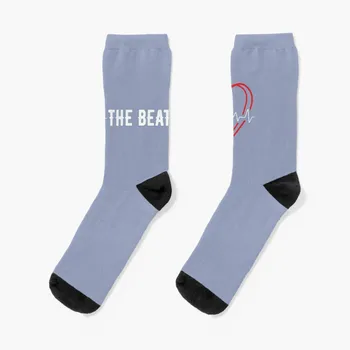 The Beat Goes On Выживший после сердечного приступа Выздоравливает Подарочные носки компрессионные носки Женские спортивные носки Носки Мужские Женские