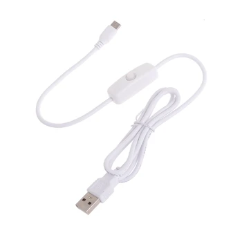 USB-кабель с переключателем Type-C USB2.0, Шнур-адаптер 5V3A Type C-USB A для концентраторов RaspberryPi 4B