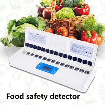 Быстрый детектор остатков растительных пестицидов Приборы для проверки безопасности пищевых продуктов Фрукты Портативные   