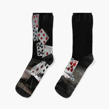 Волшебные носки House Of Cards, японские модные носки с подогревом, мужские женские