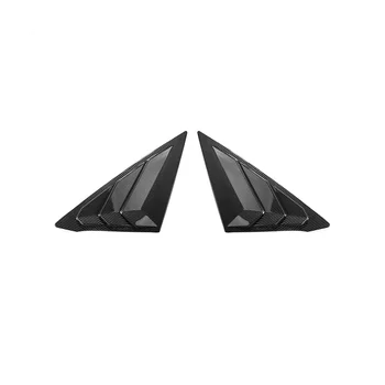 Жалюзи На Задние Боковые Стекла Треугольные Оконные Жалюзи для Honda Civic Седан 11Th 2022 2023 - ABS Углеродное волокно
