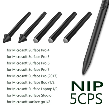 Замена наконечников Surface Pen для SurfacePro4 / 5 / 6 / 7 Стилус для планшета (5 упаковок оригинального типа 2H)