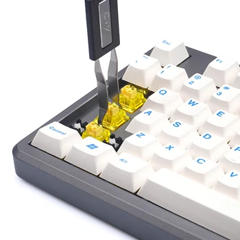 Механическая клавиатура 2 в 1, Съемник вала крышки для ключей, Замена экстрактора кнопок