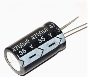 Низкий ESR/Импеданс высокочастотный 35v 4700UF алюминиевый электролитический конденсатор 4700UF35V 20% 18*30mm