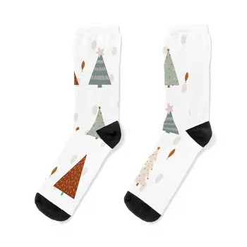 Носки в виде рождественской елки, Чулки, мужские спортивные носки, подарки, Забавные носки, Носки для девочек, мужские