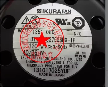 Оригинальные вентиляторы, импортированные из Японии 1351-080 UTHA1 US7506NX-TP 120V 40/36w