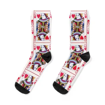 Пародийные носки Queen of Hearts - Band, мультяшные носки, профессиональные носки для бега, оптовые Носки, хлопковые Женские носки, мужские носки