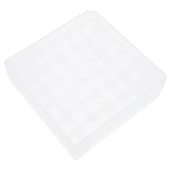 Пластиковая Коробка для флаконов Прозрачный Футляр Для флаконов для образцов Медицинская коробка Для флаконов для инъекций (36 слотов)
