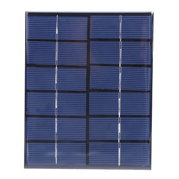 Складное зарядное устройство для солнечных батарей мощностью 2 Вт, портативная солнечная панель 6 В для мобильного телефона, Powerbank, походные принадлежности