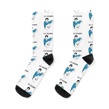 алек Бенджамин - синие носки с капюшоном, Аргентина, утепляющие носки для мальчика из спортзала, детские носки, женские