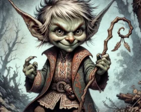 Анчутка – зловещий дух славянских земель