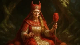 Богиня Макошь: покровительницы рукоделия и судеб