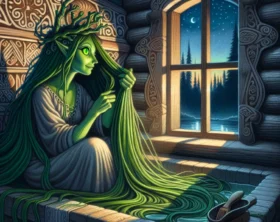 Обдериха в славянской мифологии: Хранительница бани