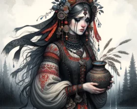 Славянская Богиня Желя — воплощение Рока | Славяне