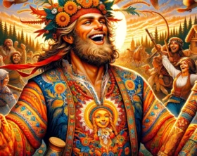 Квасура — славянский Бог Веселья и Умеренности | Славяне